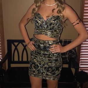 two piece formal/homecoming dress